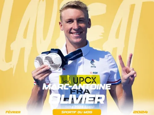 Marc-Antoine Olivier est le sportif du mois dans les Hauts-de-France