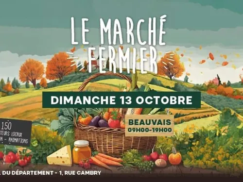 Un Marché fermier... sans animaux à Beauvais
