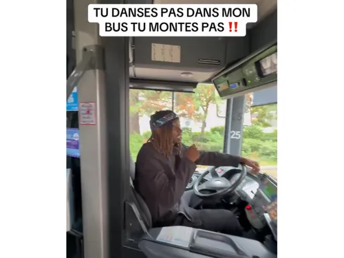 Sénart : le chauffeur de bus qui demandait aux voyageurs de danser...