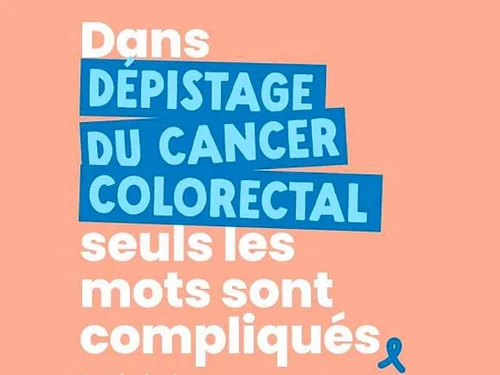 Cancer colorectal : il est temps de se faire dépister en...