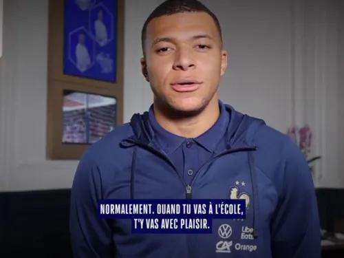 L'équipe de France de Football s'engage contre le harcèlement scolaire