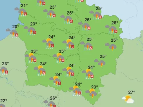 De forts orages sont attendus ce mardi en Picardie 