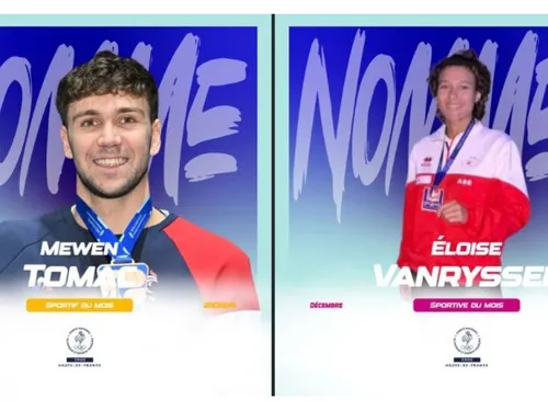 Qui sera le sportif du mois dans les Hauts-de-France ?