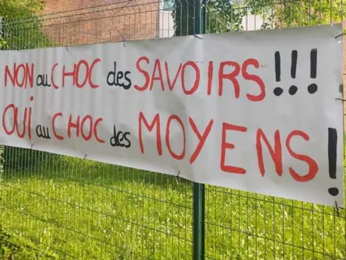 Les parents d'élèves du collège Jean-Zay à Morsang-sur-Orge ont...