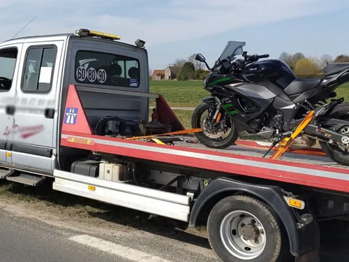 Le motard fonçait à plus de 150 km/h dans la Somme