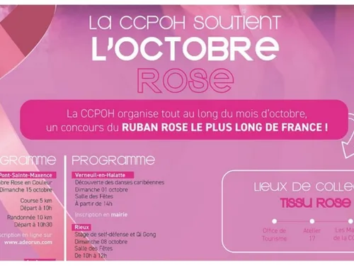Le plus long ruban rose de France sera peut-être isarien