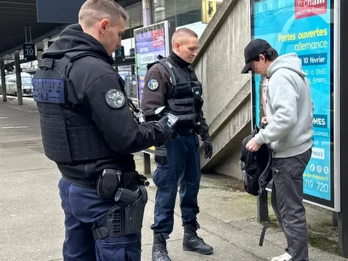 La gendarmerie était sur le terrain début février dans la Somme