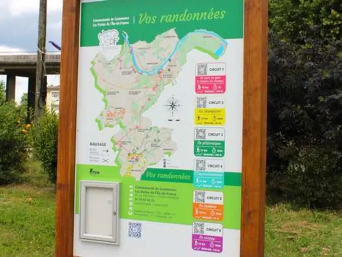 Des panneaux pour mieux randonner dans les Portes de l'Île-de-France