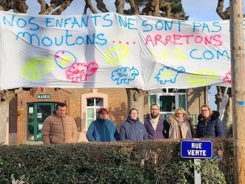 Des parents d'élèves vent debout contre la fermeture d'une classe...