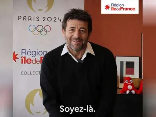 Patrick Bruel, futur porteur de la flamme, appelle les Franciliens...