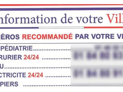 Méfiez-vous des prospectus tricolores à Chelles