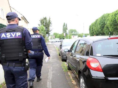Les policiers de Nogent-sur-Oise sur le front avant le passage de...