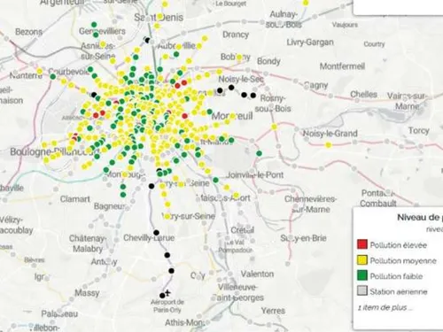 L'air des stations de métro, un danger pour la santé ?
