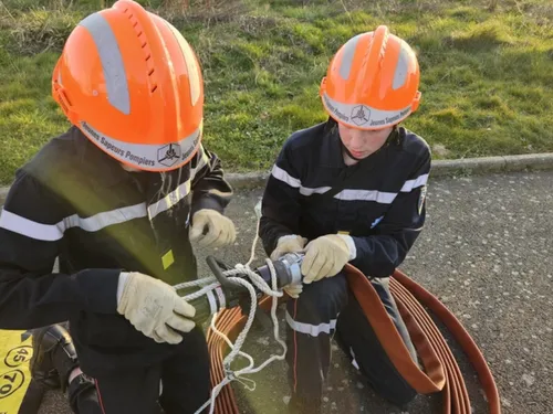 Les pompiers d'Eure-et-Loir ont reçu un beau chèque