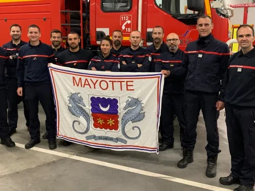 Plusieurs sapeurs-pompiers seine-et-marnais sont revenus de Mayotte