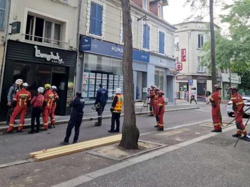 Un bâtiment inquiète du côté de Mantes-la-Jolie