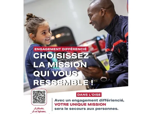 Des missions « à la carte » pour les sapeurs-pompiers de l'Oise 