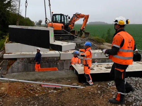 Les Hauts-de-France et la Normandie unis par de nouveaux rails 