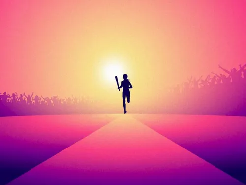 Grand moment olympique, hier, dans les rues de Chartres