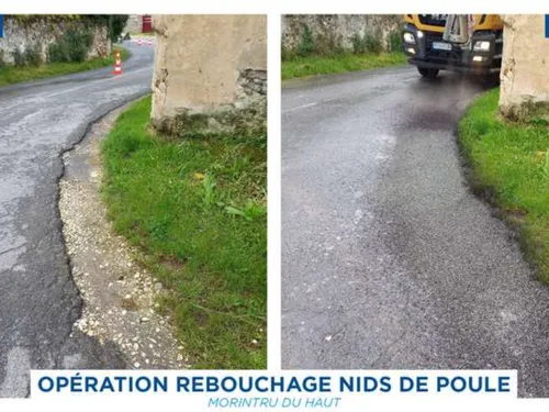 La ville de La Ferté-sous-Jouarre s'attaque à ses nids de poule