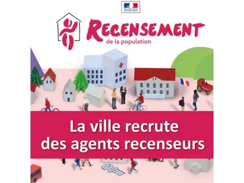 Il est encore possible de devenir agent recenseur à Luisant 