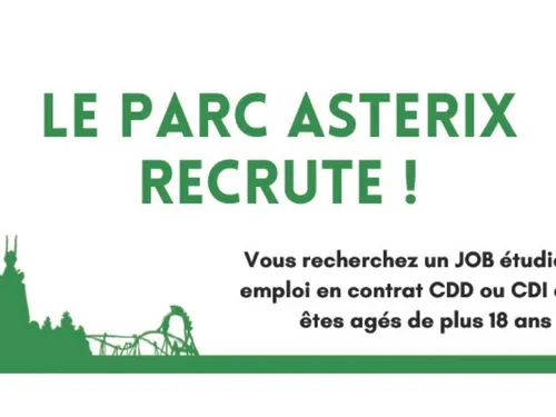 Le Parc Astérix vient recruter les Creillois à domicile mercredi 