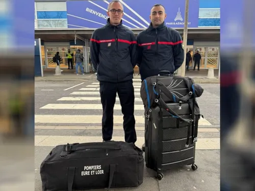 Les pompiers euréliens impliqués pour Mayotte