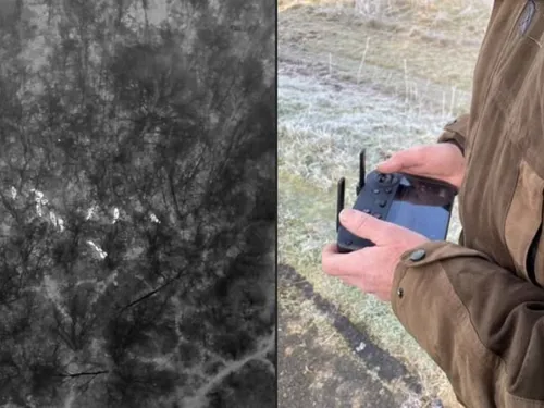 La fédération des chasseurs de l'Oise utilise des drones thermiques...