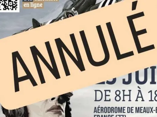 À cause de la météo, le Roissy Meaux Air Show tombe à l'eau