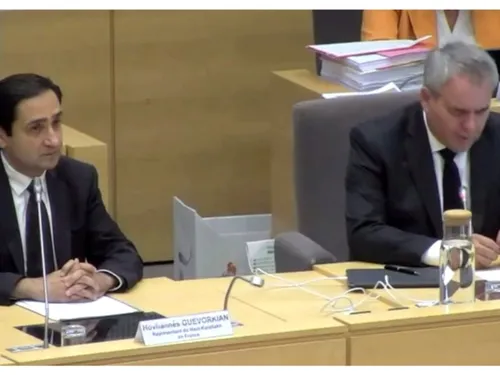 Les Hauts-de-France ont reçu un représentant du Haut-Karabagh