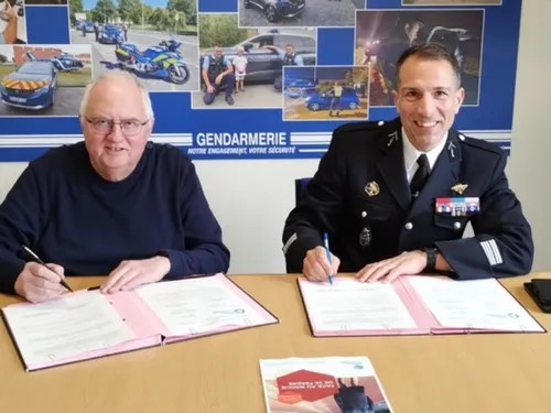 Les gendarmes euréliens se rapprochent de l'association France...