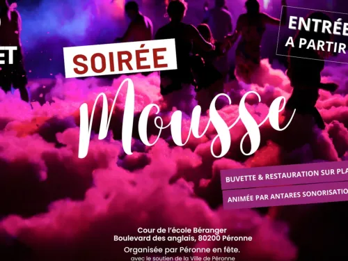 Une soirée mousse ce week-end à Péronne