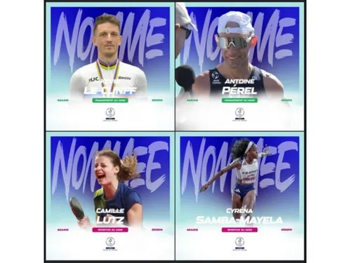 Une nouvelle sélection pour le sportif du mois dans les...