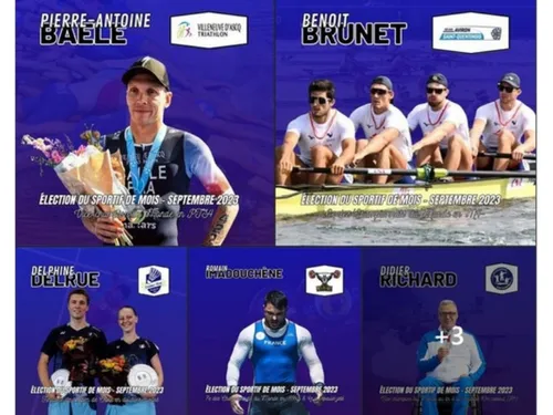 Il est à nouveau temps d'élire votre sportif du mois dans les...