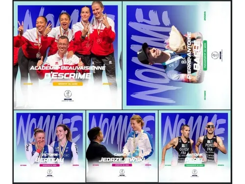 L'élection du sportif du mois dans les Hauts-de-France n'attend que...