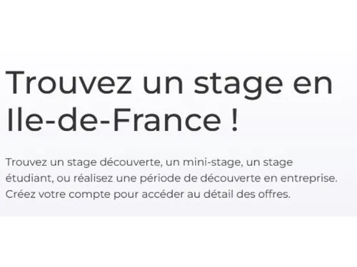 Une bonne adresse pour les jeunes Essonniens qui recherchent un stage