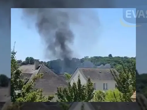 Violente explosion ce jeudi après-midi à Chartrettes