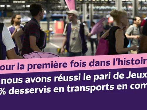 Les chiffres des transports en commun lors des J.O. dévoilés en...