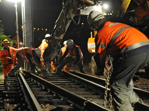 Des kilomètres de rails remplacés entre Montgeron et...