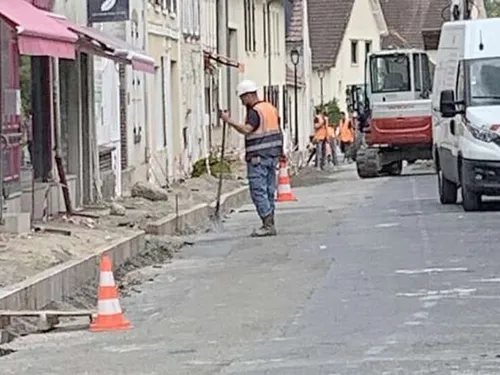 Les travaux débutés à Orgerus vont durer jusqu'à fin août 