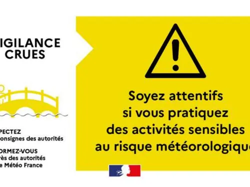 L'Oise placée en vigilance jaune pour risque de crue