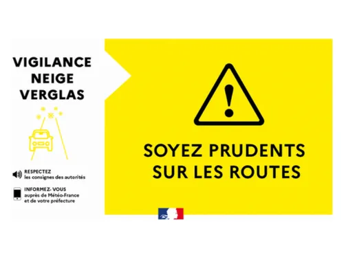 Un peu de neige est tombée dimanche soir dans le nord de la...