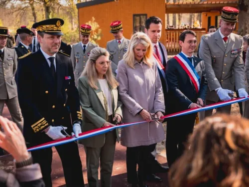 Un village unique pour les militaires blessés à Fontainebleau.