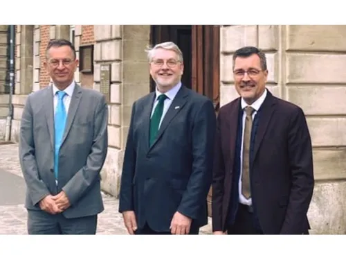 L'ambassadeur d'Irlande était à Fontainebleau mercredi