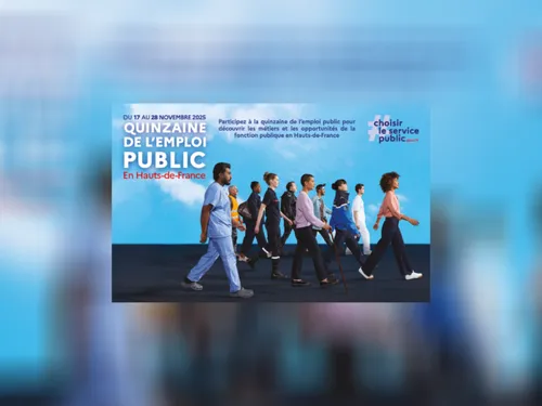 La Quinzaine de l'emploi public approche dans les Hauts-de-France