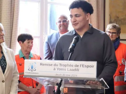 Un jeune lutteur distingué à Coulommiers