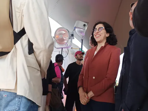 Saint-Nazaire. La ministre de la Culture en visite aux Escales pour...