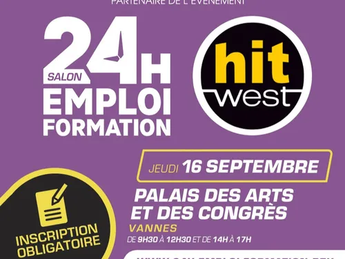24H Emploi Formation, c'est demain à Vannes !