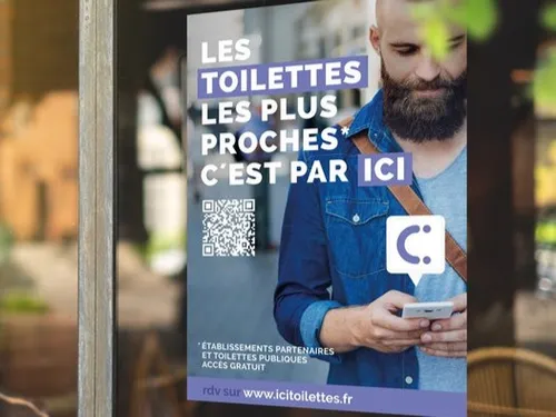 Ici Toilettes, l'application qui trouve la solution à vos envies !