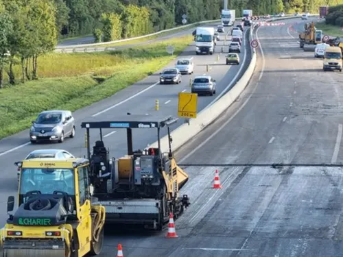 Les travaux de la RN 137 ont pris de l’avance